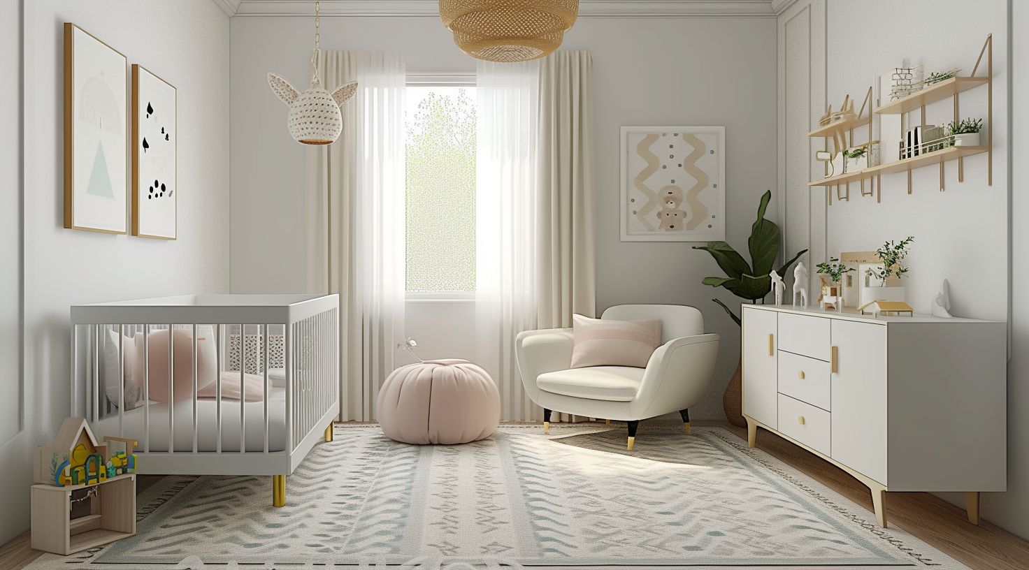 Die perfekte Babyzimmer-Einrichtung